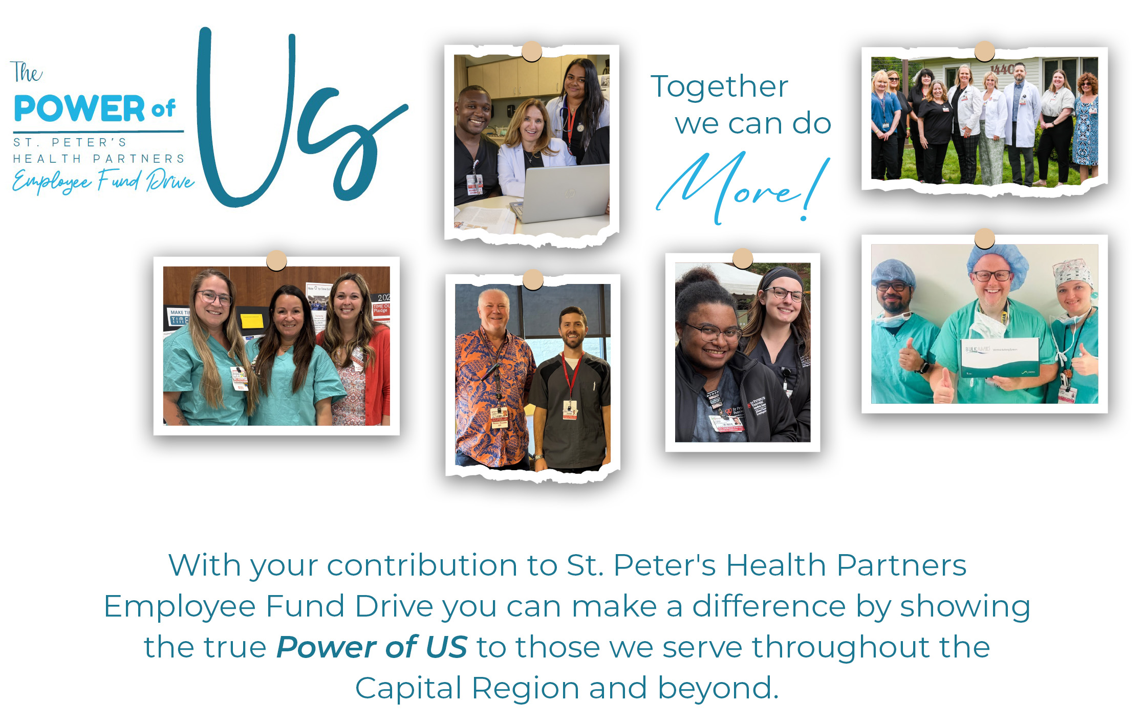 The power of us. Together we can do more!