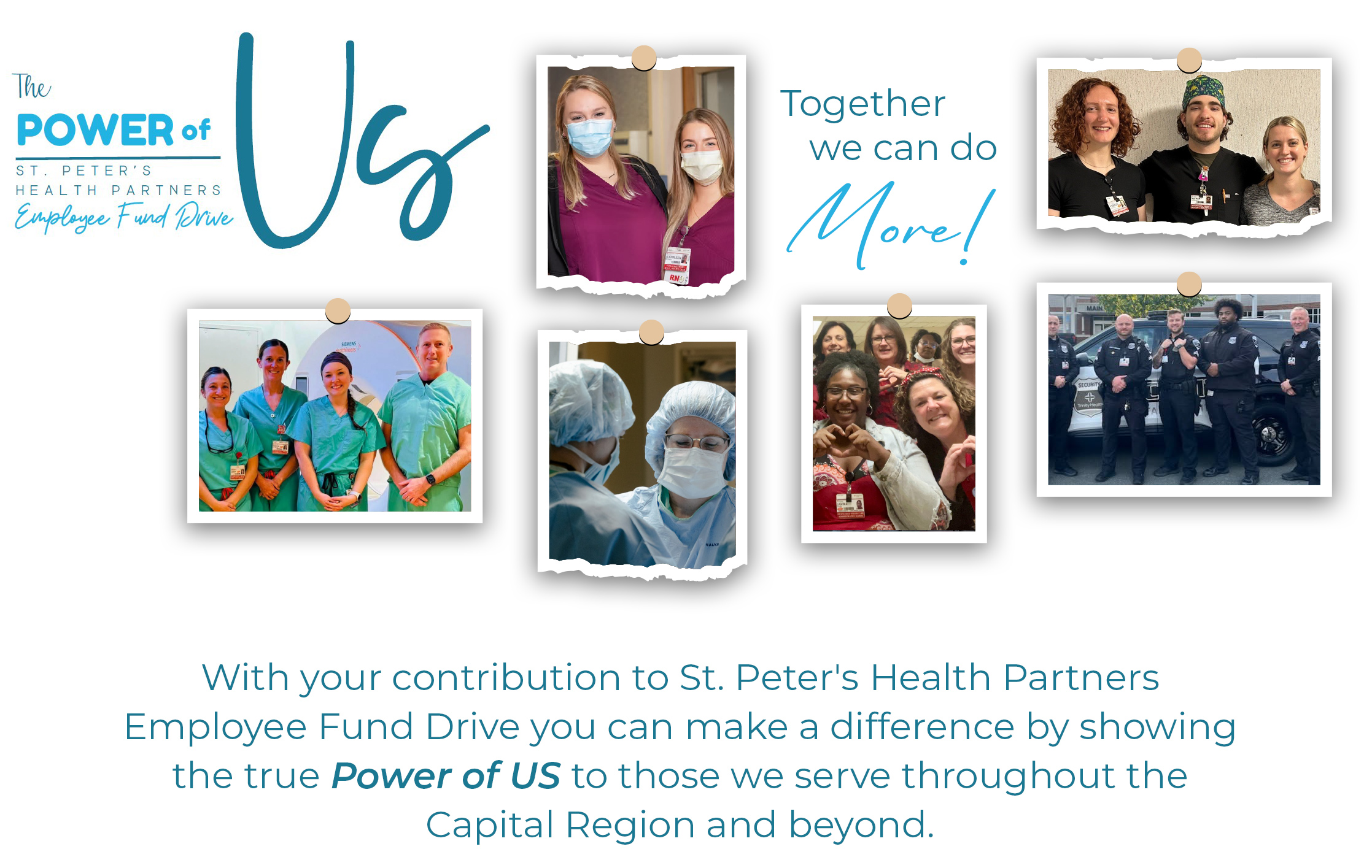 The power of us. Together we can do more!